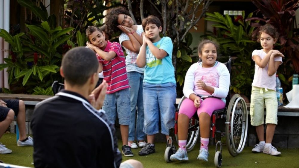 Accueil d'enfants handicapés et valides
