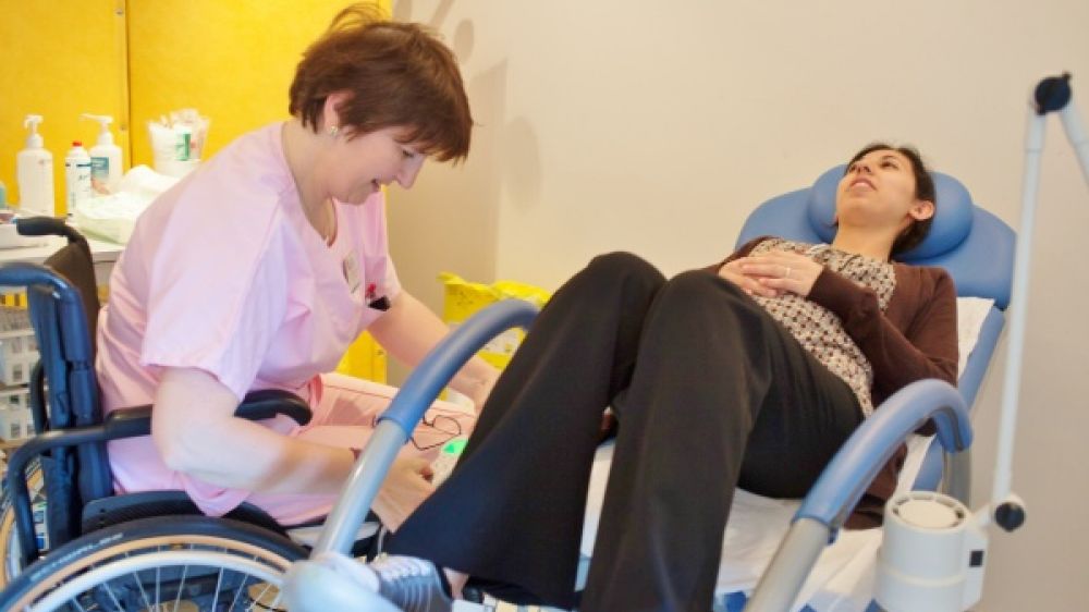 B&eacute;atrice Idiart-Chamois, sage-femme, a cr&eacute;&eacute; une consultation sp&eacute;cialis&eacute;e pour les femmes en situation de handicap (photo IMM).