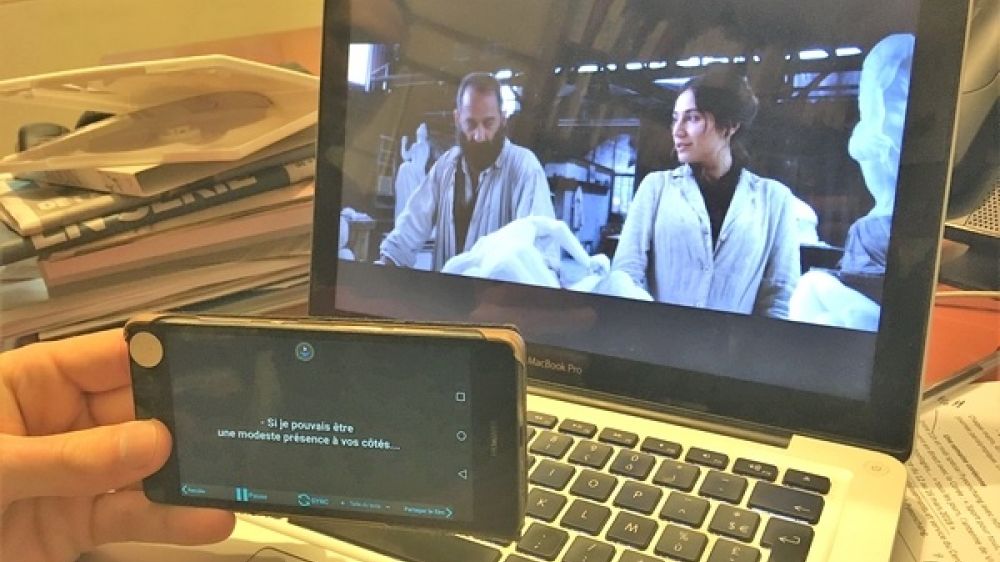 L'application Starks - Greta pour les aveugles et les sourds