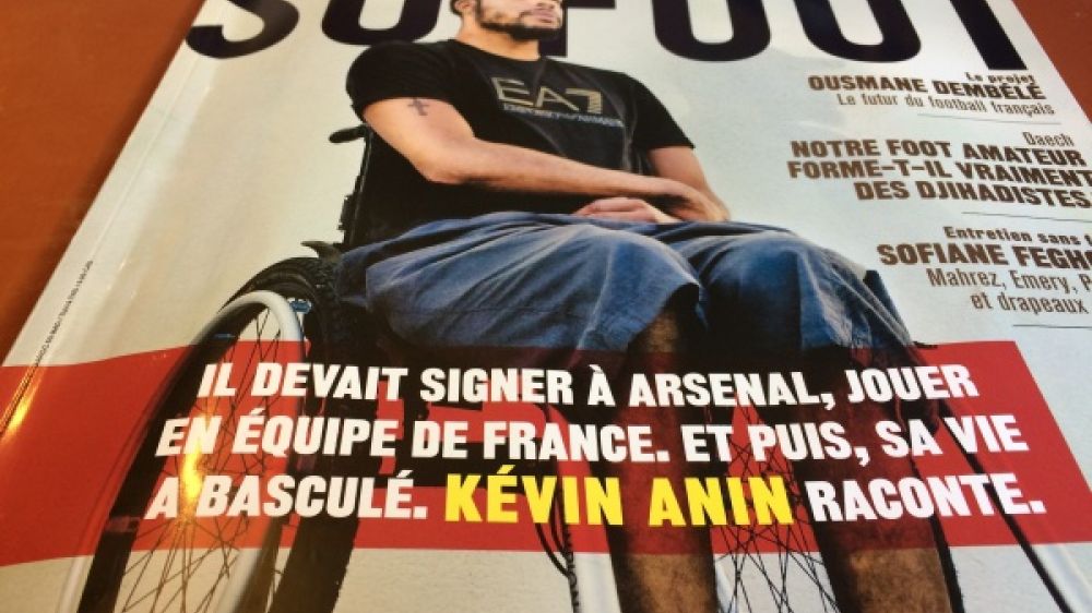 Kevin Anin se confie dans &quot;So foot&quot; de Novembre