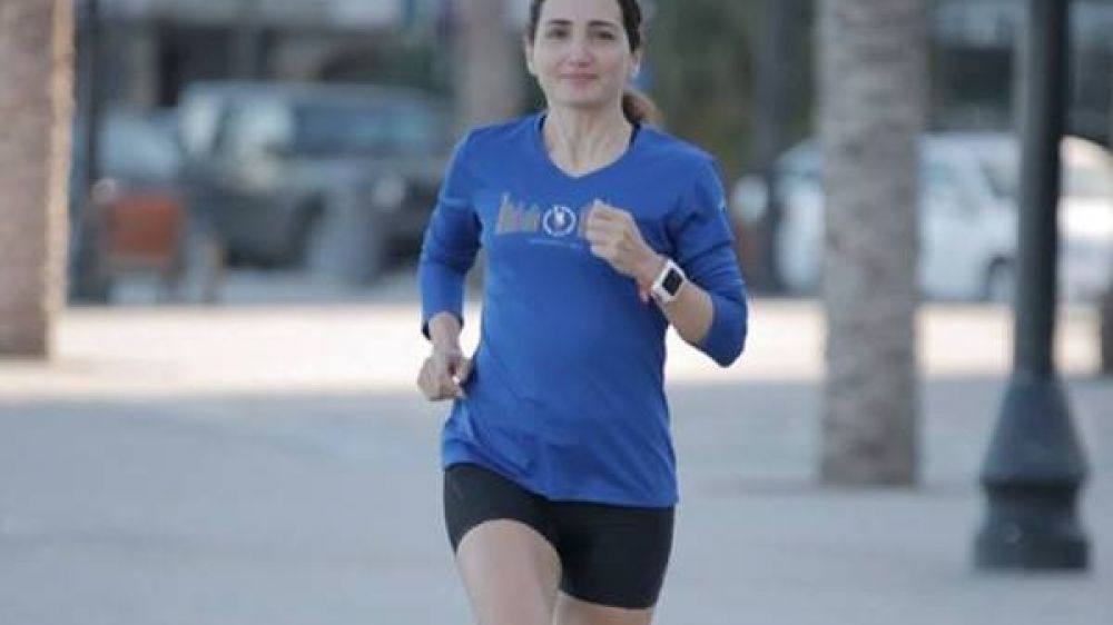 Une marathonienne libanaise - DR