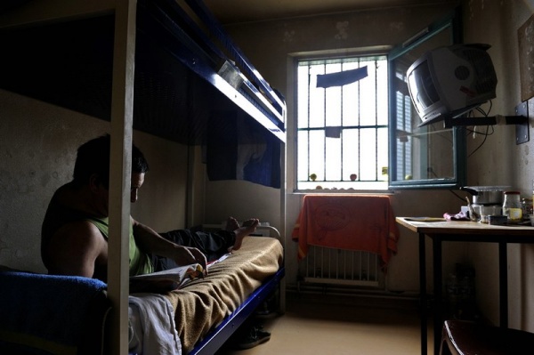 Cellule de prison (photo du site Carceropolis)