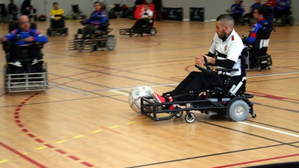 Le football fauteuil sera en démonstration le 5 mai