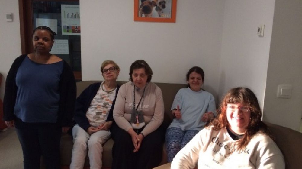 Les résidents du foyer de la MAS Saint-Louis de Villepinte ont suivi avec attention l'annonce des résultats le 23 avril.
