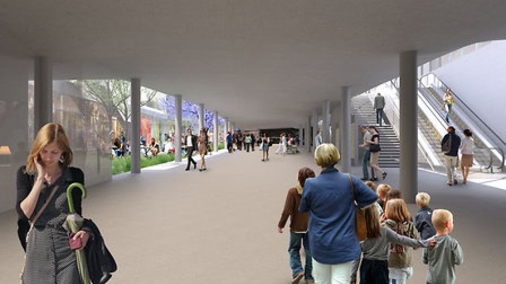 La future gare de la ligne 15 sud de Pont de Sèvre