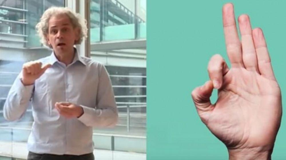 Suite à une demande de Franceinfo, Laurent Valo a traduit le nom des onze candidats à la présidentielle en LSF