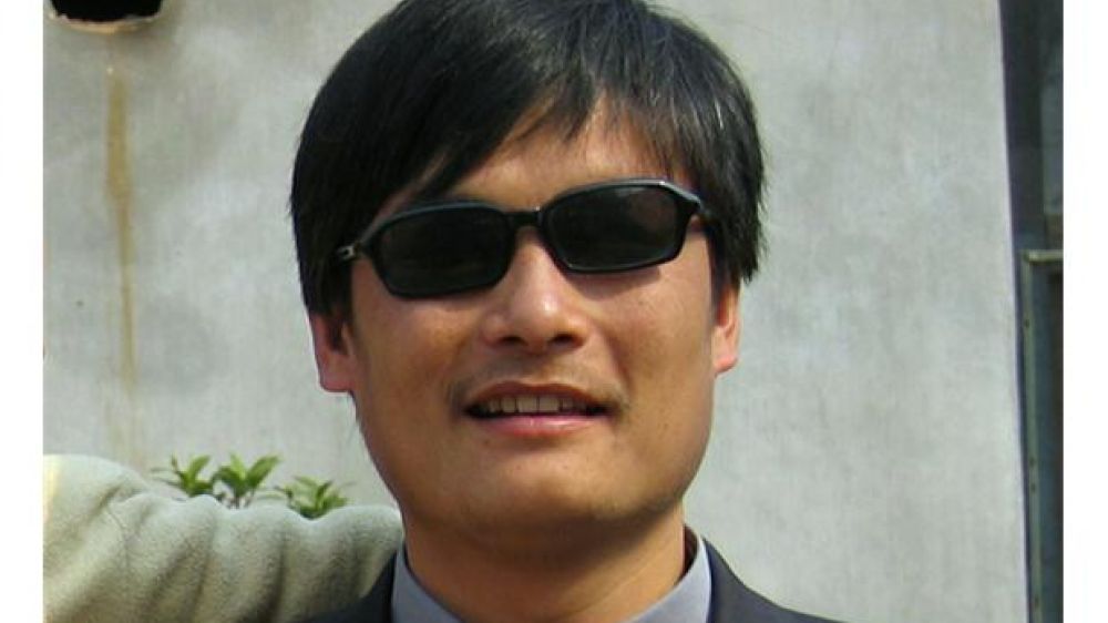 Le dissident chinois aveugle Chen Guangcheng