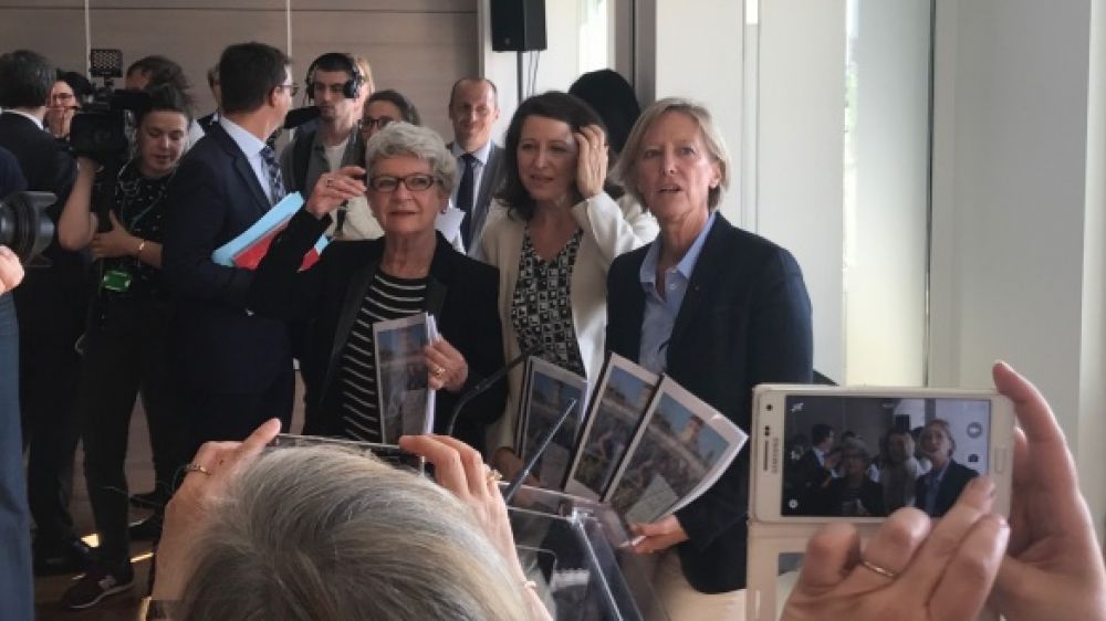 Dominique Gillot, Agnès Buzyn et Sophie Cluzel - 19/06/2018