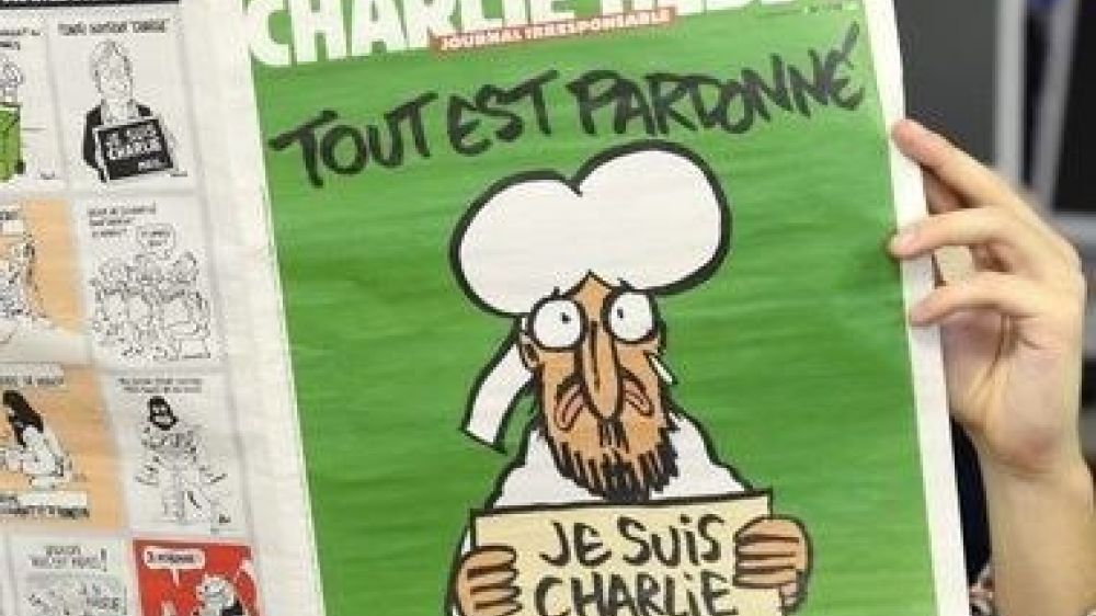 Mahomet en une de Charlie Hebdo 