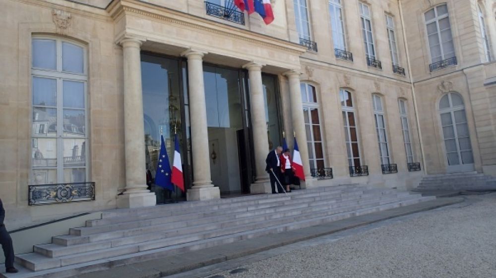 Le palais de l'Elysée - Crédit Photo : Grégoire Molle