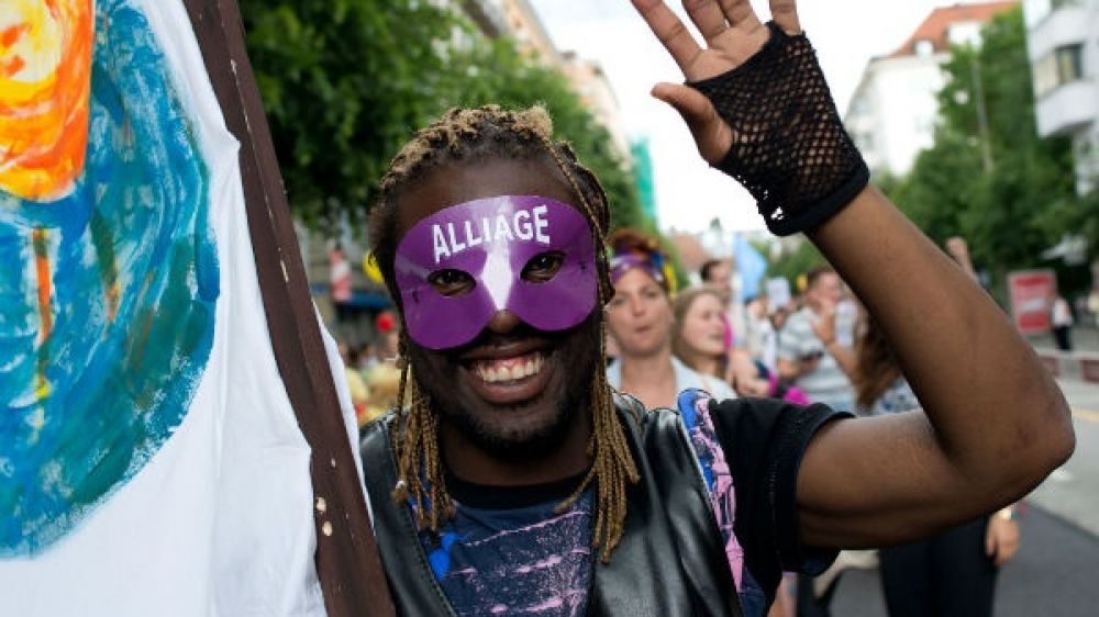 Carlos Correvon, un des fondateurs de l'association suisse LGBT Alliage