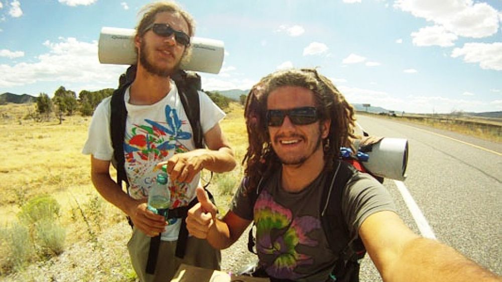 Antoine Maniglier et Florent Demaison ont traversé les Etats-unis en auto-stop durant l'été 2011.