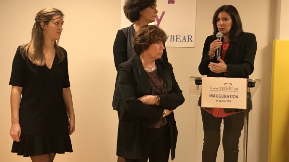 Le centre TEDyBEAR a &eacute;t&eacute; inaugur&eacute; le 31 janvier en pr&eacute;sence d&#039;Anne Hidalgo , la maire de Paris