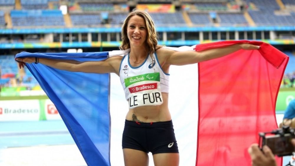 Marie-Am&eacute;lie Le Fur, championne paralympique &agrave; la longueur ! (Cr&eacute;dit: @franceparalympique)