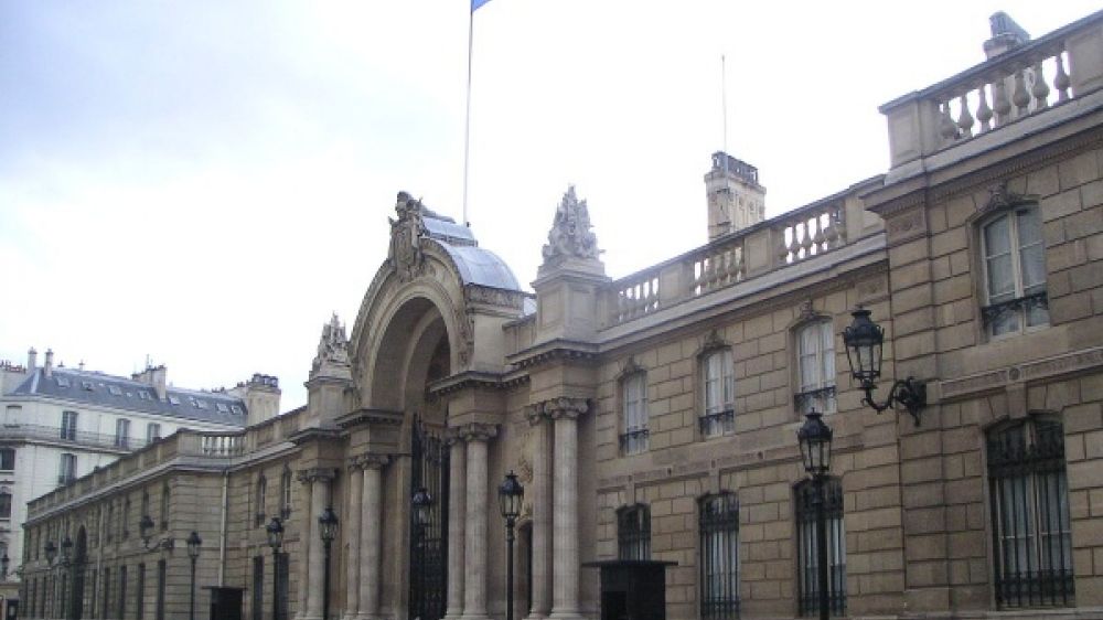 Le palais de l'Elysée