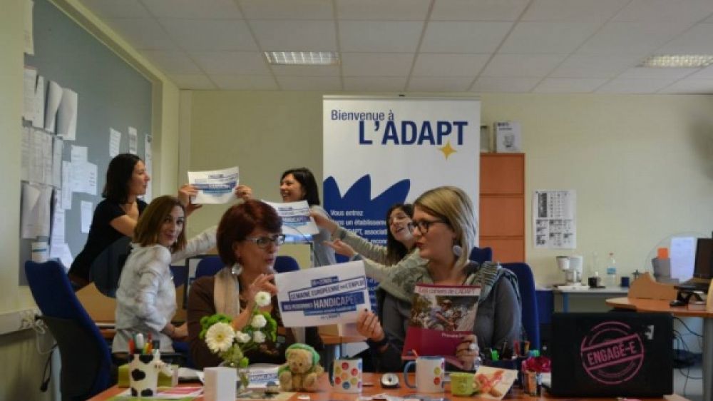 préparation de la semaine européenne de l'emploi des personnes handicapées