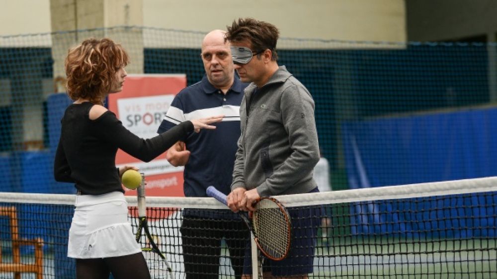 Ophélie Mauries, Philippe Croizon et Fabrice Santoro dans la quatrième saison de Vis mon sport
