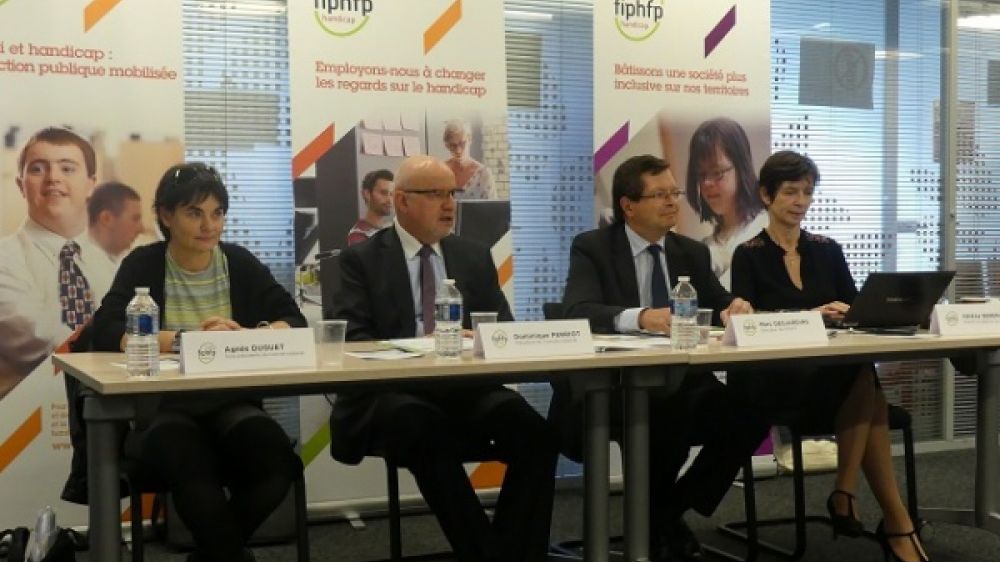 Conférence de presse au FIPHFP le 21 septembre