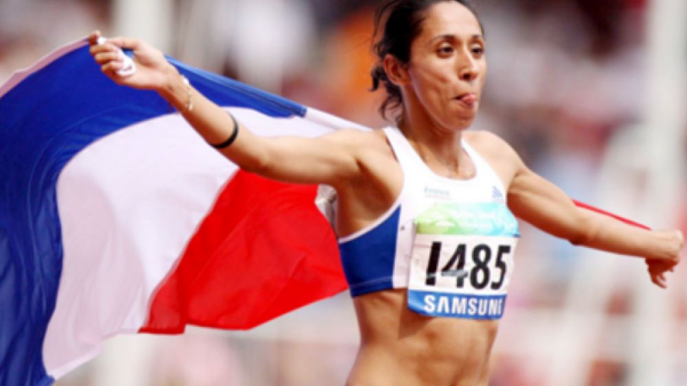 Assia après sa victoire.