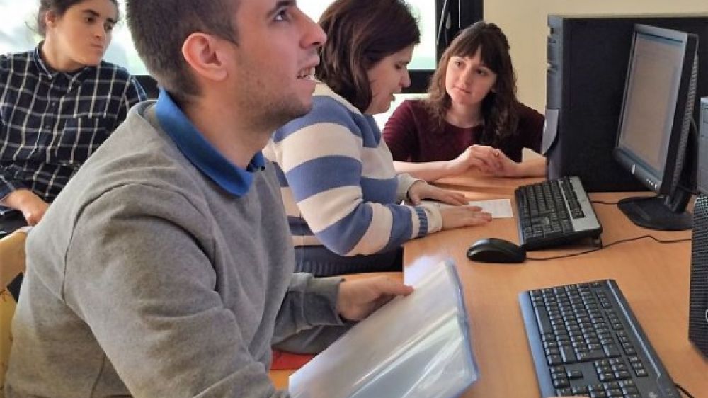 Kevin, l'un des participants à l'atelier blog
