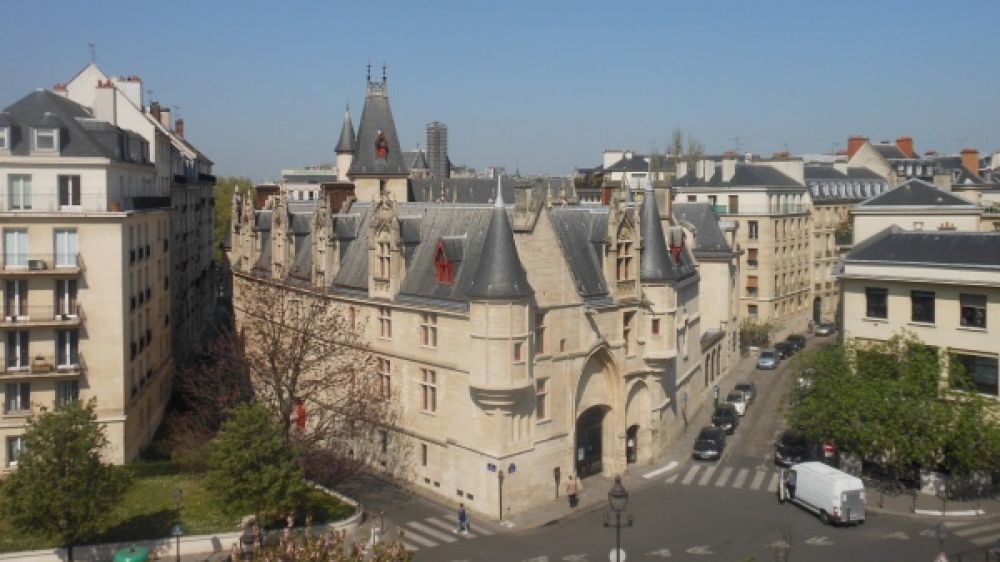 Vue depuis l&#039;immeuble du quai des C&eacute;lestins