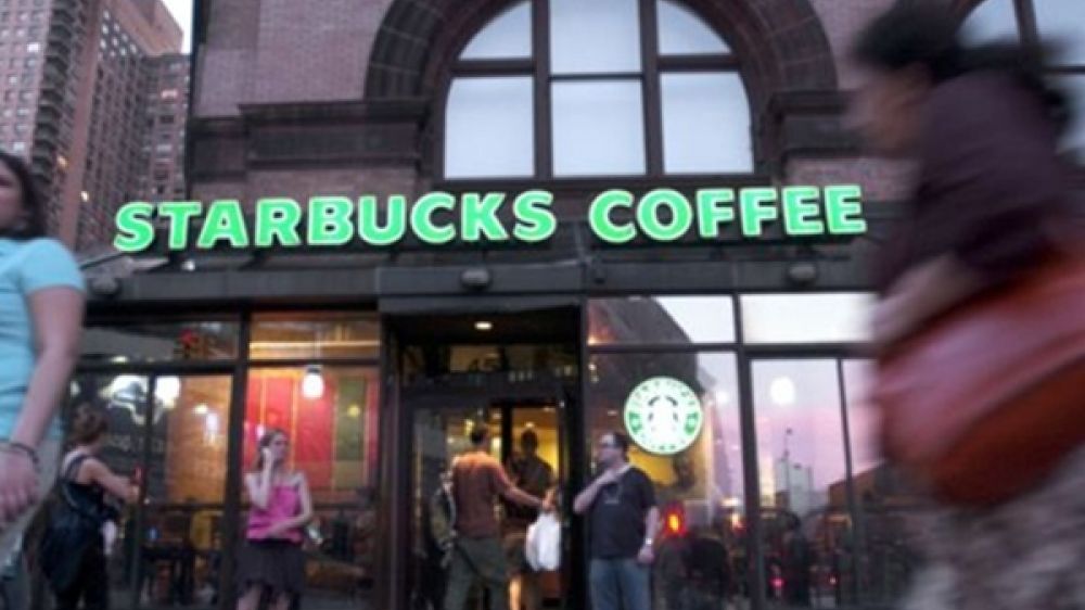 Le caf&eacute; Starbucks incrimin&eacute;, place Astor &agrave; New-York.