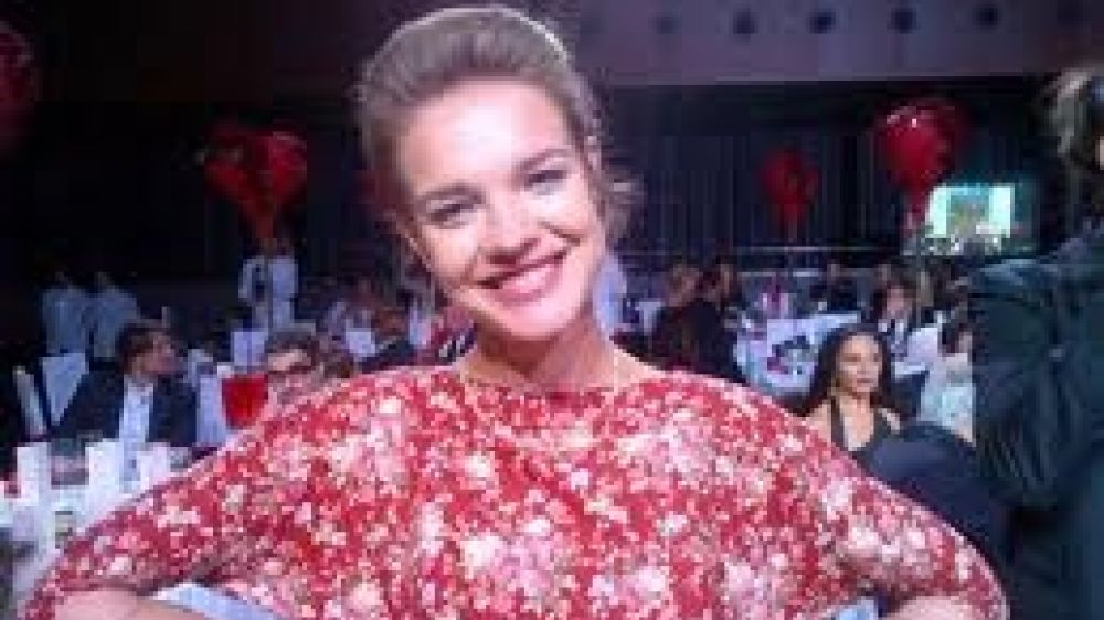 Natalia Vodianova à la réception de sa fondation