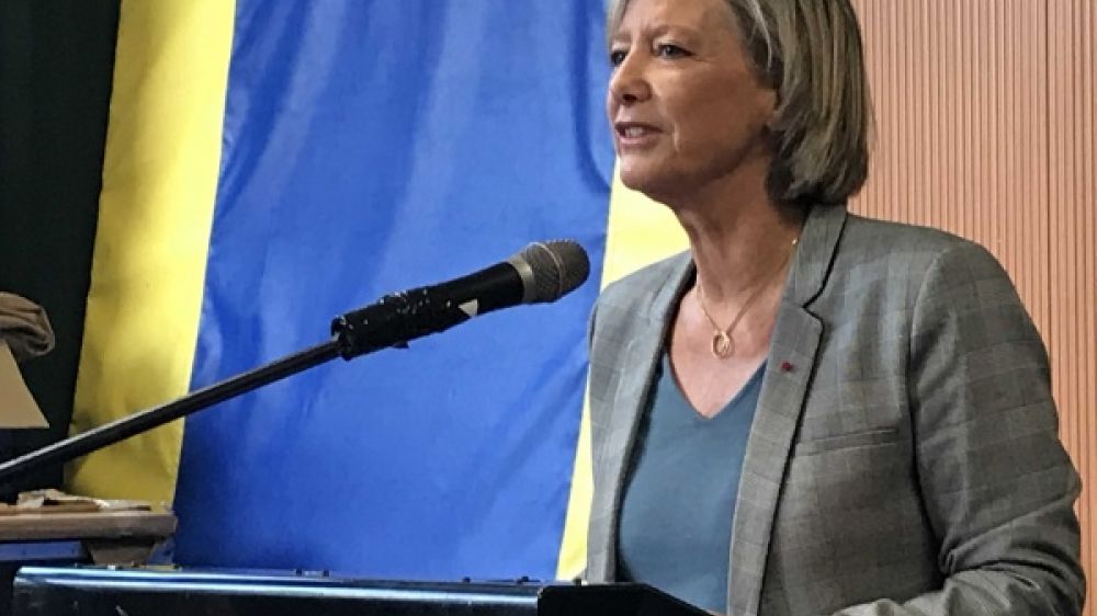 Sophie Cluzel, secrétaire d'État chargée des personnes handicapées, informe les élèves sur l'importance de l'école inclusive