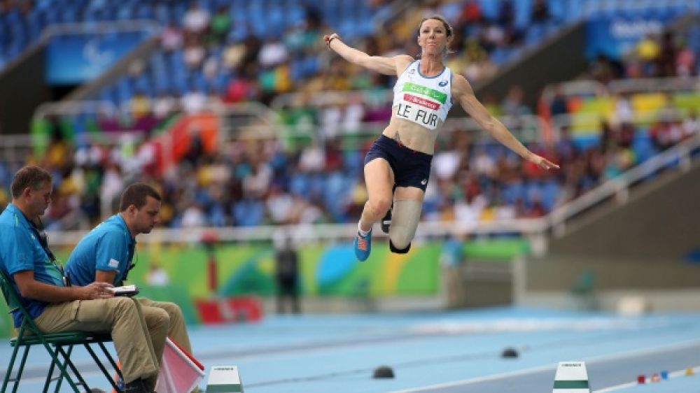 Marie-Amélie Le Fur s'envole vers le titre paralympique et le record du monde (Crédit @franceparalympique)