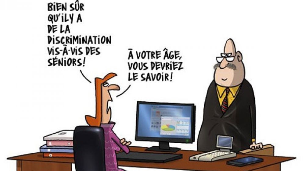 Un exemple de stéréotype, sur l'âge comme facteur de discrimination