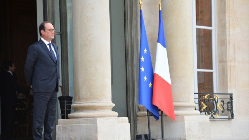 François Hollande préside la troisième Conférence Nationale du Handicap à l'Elysée. (c) Abaca