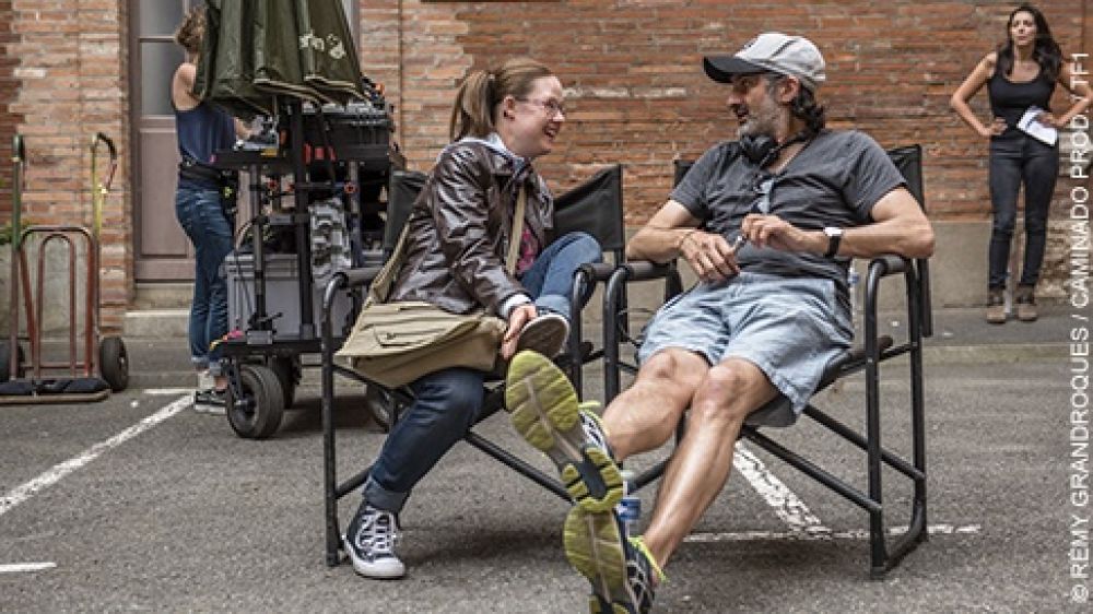 Tous les médias sont enthousiastes pour le téléfilm de TF1 avec une héroïne trisomique. (Photo Rémy Grandroques TF1 prod)