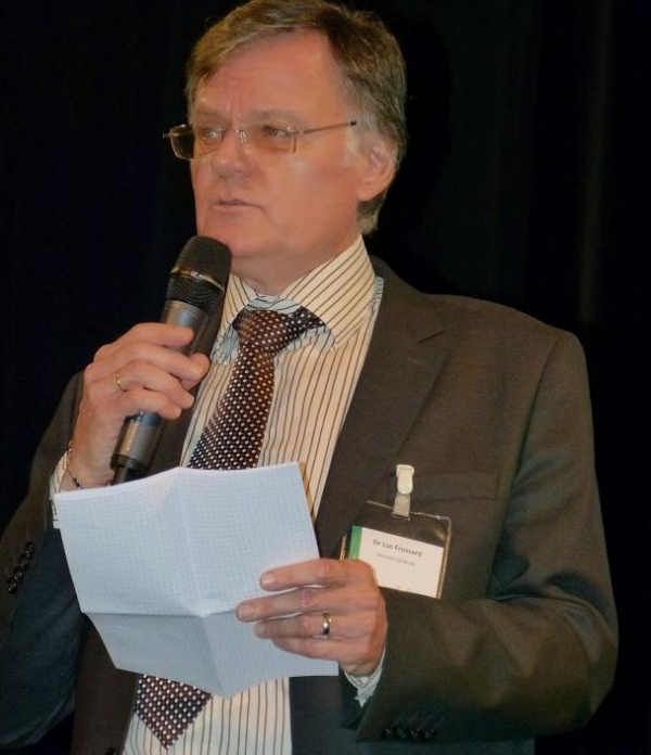 Luc Luc Frossard, président de l'association Entr'Aide Vivre