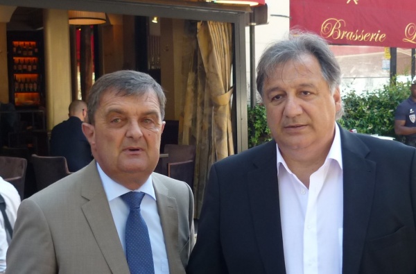 Les députés Dino Cinieri et Gilles Lurton