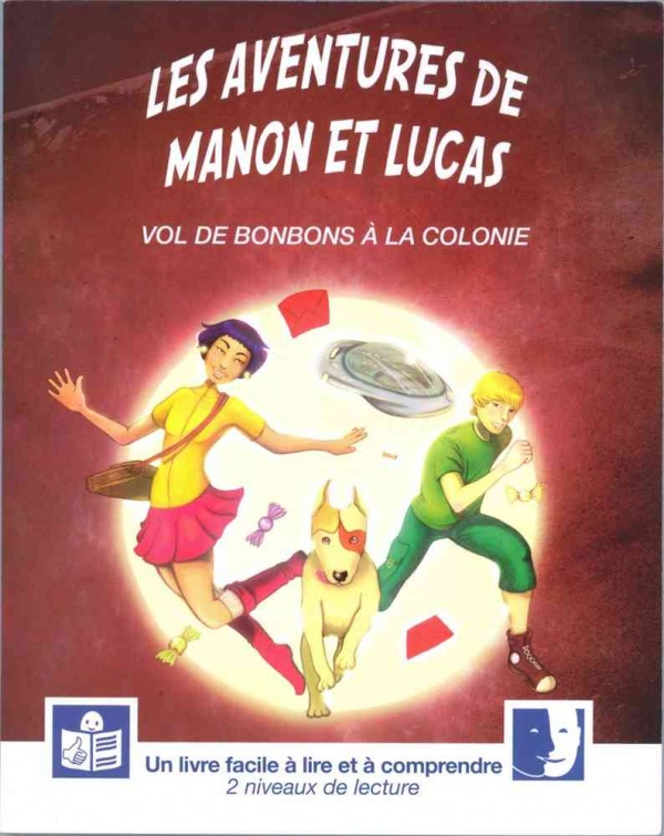 les aventures de Manon et Lucas, livre pour enfants. 
